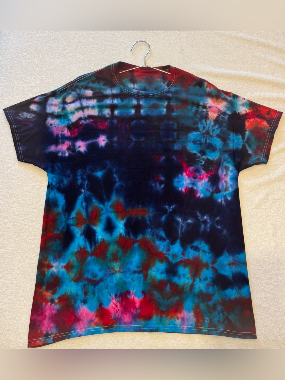 Tie-Dye Short Sleeve Tee in Multicolor